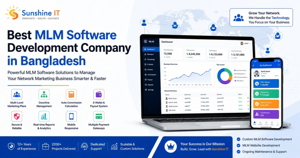 MLM software development company in Bangladesh (1) mlm software in bangladesh